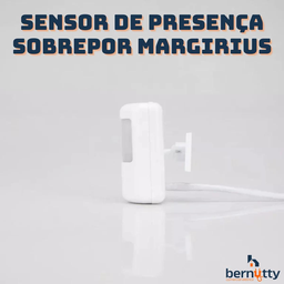 Sensor de Presença Sobrepor de Parede Bivolt Fotocélula Programável Margirius Mps-40f - 5