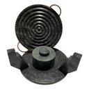 Ver imagem 3 de Churrasqueira Caracol de Pedra Sabão Gourmet Fondue 27 Cm
