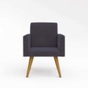 Ver imagem 4 de Kit 7 Poltronas Nina Decorativa para Recepção Balaqui Decor Cor:Cinza