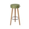 Banqueta Londres com 3 Pés Palito - Verde - 1