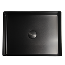 Ver imagem 4 de Cuba Retangular Banheiro Aço Inox 304 Preta Válvula Click