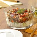 Ver mais imagens de Kit com 5 Tigela Bowl Americano Tampa 615ml Atacado Nadir