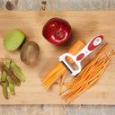 Ver imagem 2 de Descascador 3 em 1 - Aço Inoxidável, Design Ergonômico, Legumes e Frutas