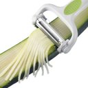 Ver imagem 3 de Descascador 3 em 1 - Aço Inoxidável, Design Ergonômico, Legumes e Frutas