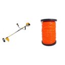 Ver imagem 1 de Kit de Roçadeira a Gasolina Semi Profissional e rolo de fio de nylon 279 metros V Vulcan Trent