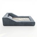 Ver imagem 4 de Cama Montessoriana Infantil Noah Espuma com Colchão Bouclê Azul Desk Design