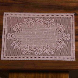 Jogo Americano Renda Interlar 4p Color Rose - 1