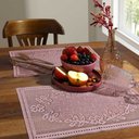 Ver imagem 2 de Jogo Americano Renda Interlar 4p Color Rose