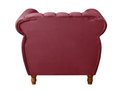 Ver imagem 4 de Poltrona Realeza Cor:Suede Bordô 110