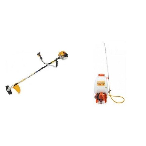 Kit de Roçadeiral 33CC VR330H e Pulverizador Costal a Gasolina 26CC VPM260 Vulcan Trent