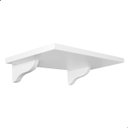 Ver imagem 1 de Prateleira reta suporte roteador monitor telefone MDF36x18