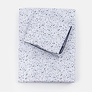 Capa de Duvet Emporio Twist - Solteiro Blue Gardenia