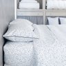 Capa de Duvet Emporio Twist - Solteiro Blue Gardenia - 3
