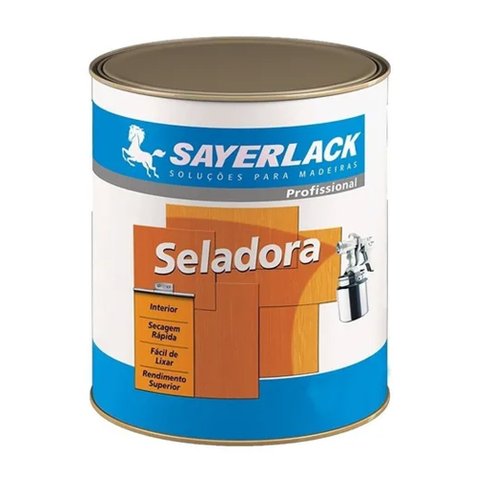 Seladora P/madeira Sayerlack Interior 900ml Fácil De Lixar