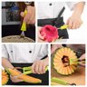 Fatiador de Frutas 4 em 1 Cortador Melância Melão Aço Inox - 4