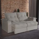 Ver imagem 1 de Sofá 2 Lugares 1,80m Retrátil e Reclinável Matteo Bom Pastor