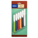 Ver imagem 1 de Espátula Manteiga/patê 6 Peças Beli - Inox e Cabos Coloridos