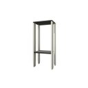 Ver imagem 1 de Mesa Alta, Mesa de Canto, Mesa de Apoio, Mesa de Bebedouro, Mesa Lateral Branco e Preto