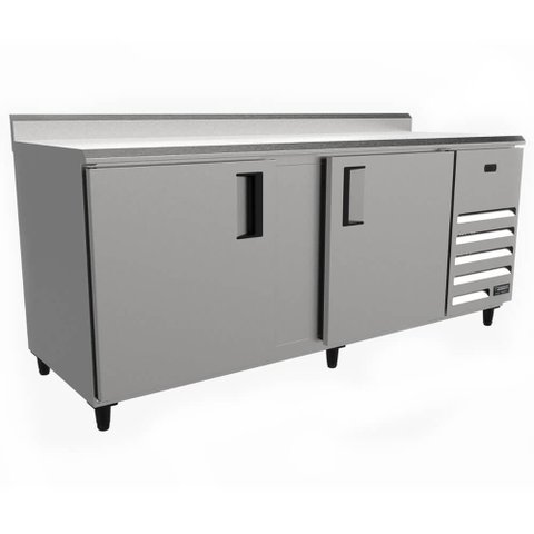 Balcão Refrigerado Ar Forçado Venâncio 2 Portas 554 Litros Vbsr20 2000 220v Externo em Inox -