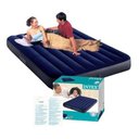 Ver imagem 3 de Colchão Casal Inflável Intex Resistente Camping Viagem 68758