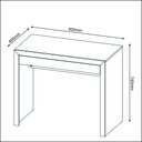 Ver imagem 7 de Conjunto para Escritório 3 Peças Branco Tecnomobili