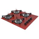 Ver imagem 2 de Cooktop Chapa 4bocas Ultra Chama 127/220v Mar Vermelho