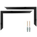 Ver imagem 1 de Kit 2 Suporte Mão Francesa Reforçada 60cm Preto