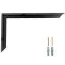 Ver mais imagens de Kit 2 Suporte Mão Francesa Reforçada 60cm Preto