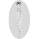 Ver imagem 2 de Kit 02 Lustres Modernos De Cristal Base 15cm De Diâmetro:1,70m/bivolt