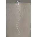 Ver imagem 5 de Kit 02 Lustres Modernos De Cristal Base 15cm De Diâmetro:1,70m/bivolt