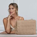 Ver imagem 4 de Jogo de Duvet Queen Altenburg Algodão Lux 200 Fios 100% Algodão Madhya - Bege Toast