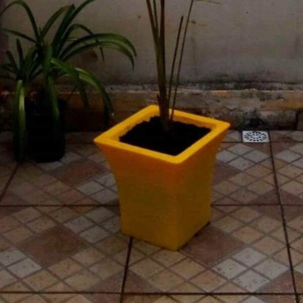 Vaso Decor Plant Quadrado Pequeno - 2