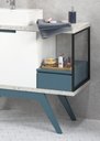 Ver imagem 4 de Conjunto de Banheiro Berton Ocean 1,00 Cosmo/azul/br
