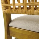 Ver imagem 7 de Cadeira Estofada em Madeira e Fibra Asti - kit 2 cadeiras - Oregon Tecido Linho Claro 06