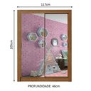 Ver imagem 3 de Guarda-Roupa Infantil Madesa Enzo 2 Portas de Correr de Espelho Rustic Cor:Rustic