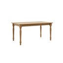 Ver imagem 2 de Mesa de Jantar Retangular 160cm para 6 Lugares 100% Madeira Maciça Rubi