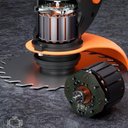 Ver imagem 5 de Aparador Grama Mato Roçadeira 12v Baterias Recarregáveis Cor