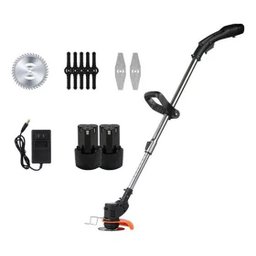 Aparador Grama Mato Roçadeira 12v Baterias Recarregáveis Cor - 3