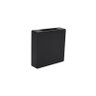 Arandela Blumenau Clean Led Quadrada 3W Bivolt 3000K Preta - 1
