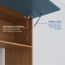 Ver imagem 4 de Paneleiro Torre Quente para Forno Planejado 70cm Soho CabeCasa MadeiraOriginals Freijó/Azul