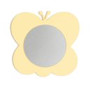 Ver imagem 2 de Espelho Infantil Decorativo Borboleta Mdf Amarelo