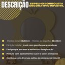 Ver imagem 4 de Espelho Infantil Decorativo Borboleta Mdf Amarelo