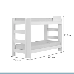 Beliche Flórida - Tigus Baby: Branco - 4