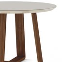 Ver imagem 6 de Mesa Benedicta Natural Off White com 4 Cadeiras Verona Linho Cinza 115x89