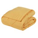 Ver imagem 3 de Edredom Queen Unique Dupla Face Micropercal 200 Fios Toque de Algodão 1 Peça - Amarelo