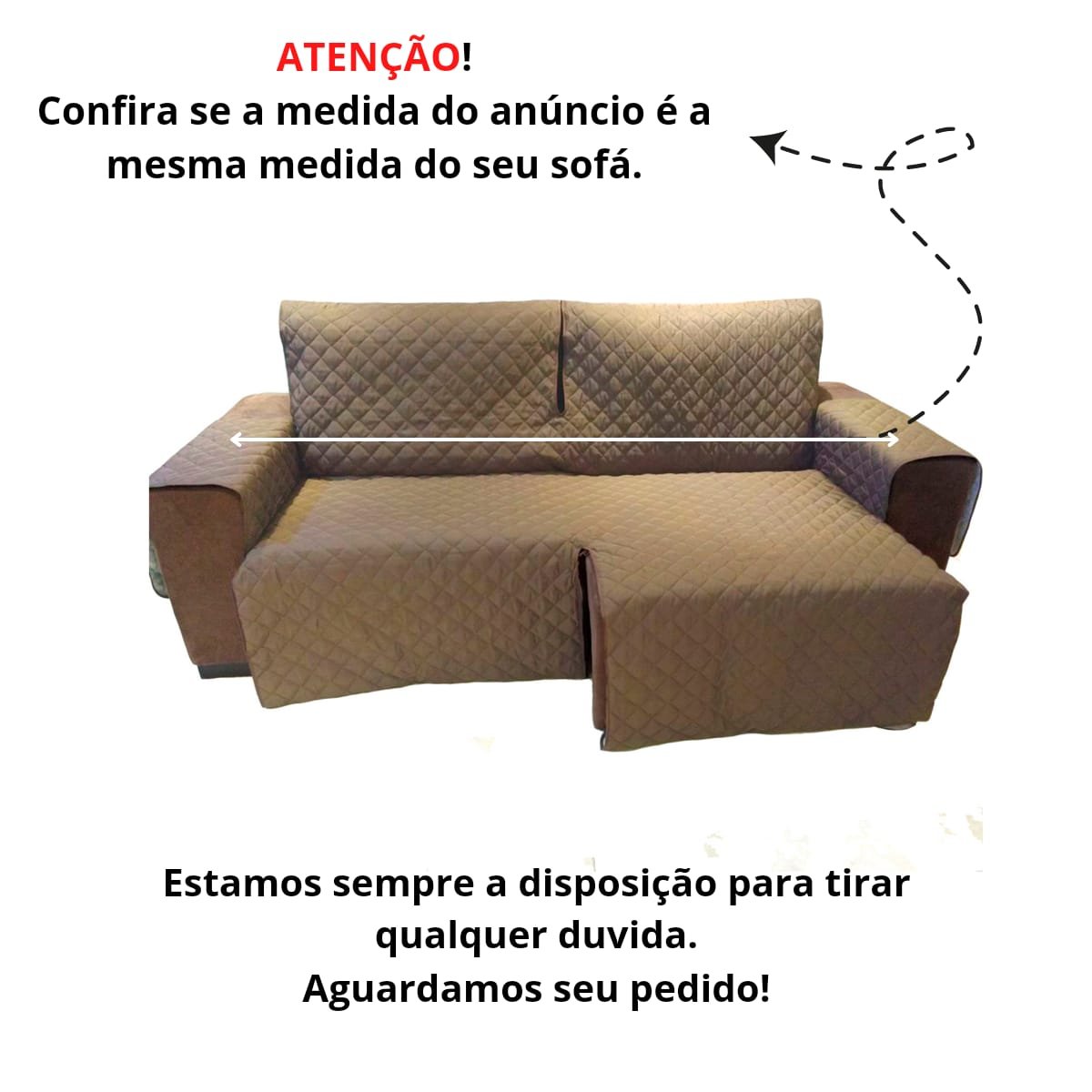 Protetor Sofá Impermeável Retrátil e Reclinável 2 Módulos 2,10m( Medida com Os Braços):preto - 2