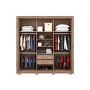 Ver imagem 4 de Guarda Roupa Casal 3PT 2g Esp Pés Residence Of Whit Demóbile