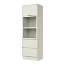 Ver imagem 3 de Torre Quente para 2 Fornos Fineze 1 Porta 2 Gavetas MDF 71,5cm Areia