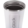 Copo Térmico Glück 500ml Aço Inox Copo Para Café Cerveja Com Tampa Hermética Off White - 6