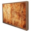 Ver imagem 1 de Quadro Decorativo Mapa Marítimo em Moldura Caixa Tacolado Moldura Caixa 3cm Madeira com Vidro 30 X 4